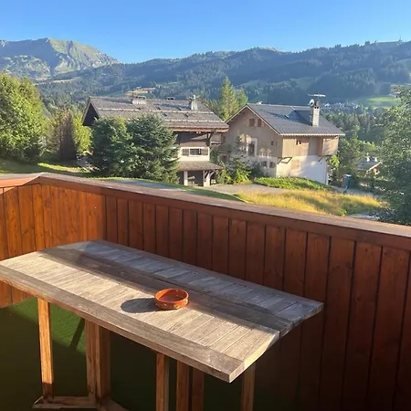 4 Pers - Balcon - Proximite Pistes Et Golf - Tv - Garage - Animaux Ok - Tennis En Ete - Fr-1-453-82 Apartmán Megève